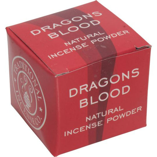 Traditional Incense Co. Dragon's Blood Incense Powder 20 grams - Dusty Rose Essentials