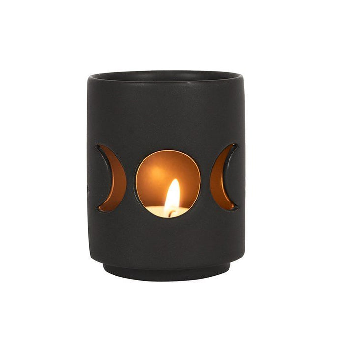 Triple Moon Tealight Holder - Dusty Rose Essentials