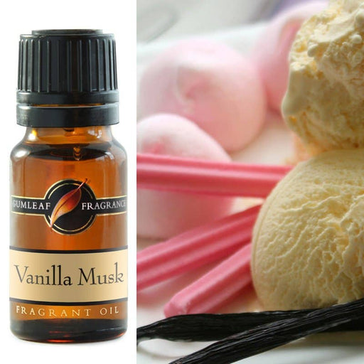 Vanilla Musk Fragrance Oil 10ml - Dusty Rose Essentials
