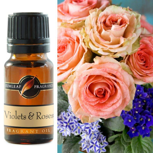 Violets & Roses Fragrance Oil 10ml - Dusty Rose Essentials