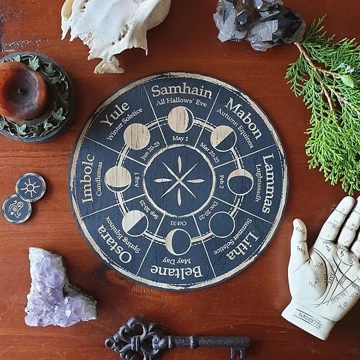 Wheel Of The Year~ Moon Phase - Dusty Rose Essentials