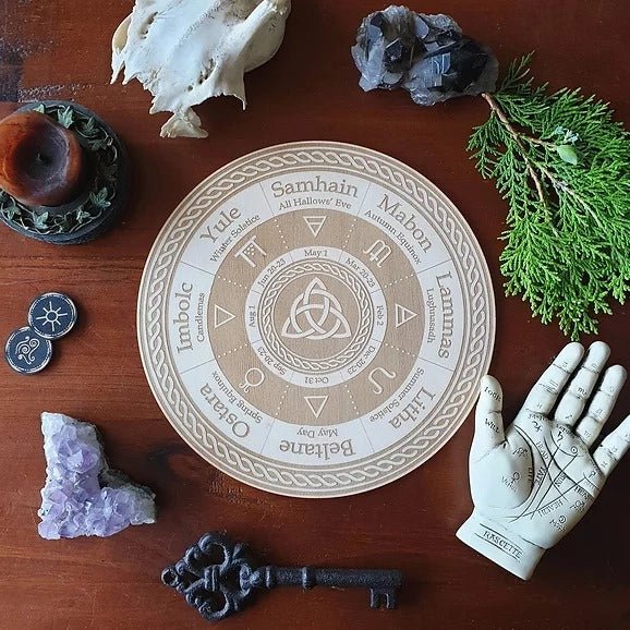 Wheel Of The Year~ Triquetra - Dusty Rose Essentials