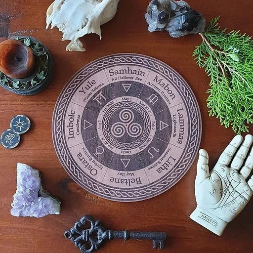 Wheel Of The Year~ Triskele - Dusty Rose Essentials