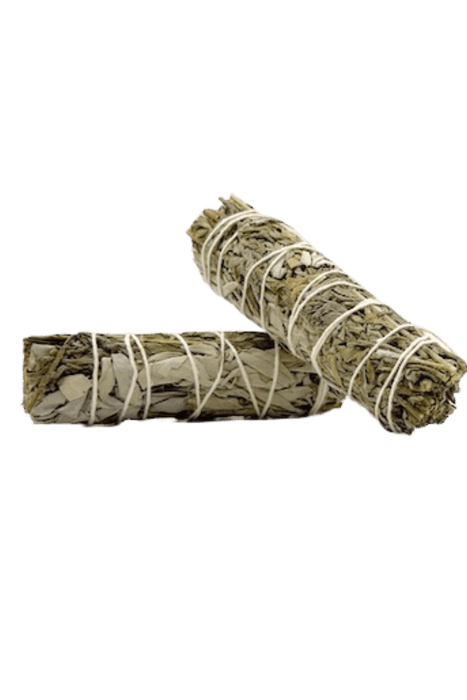 White Sage & Mugwort Smudge Stick - Dusty Rose Essentials
