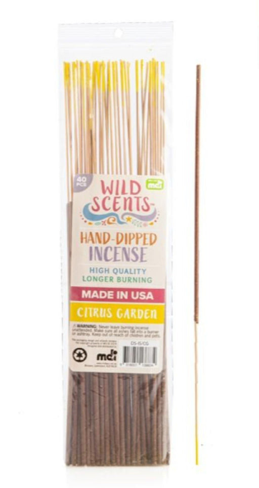 Wild Scents Incense Citrus Garden - Dusty Rose Essentials