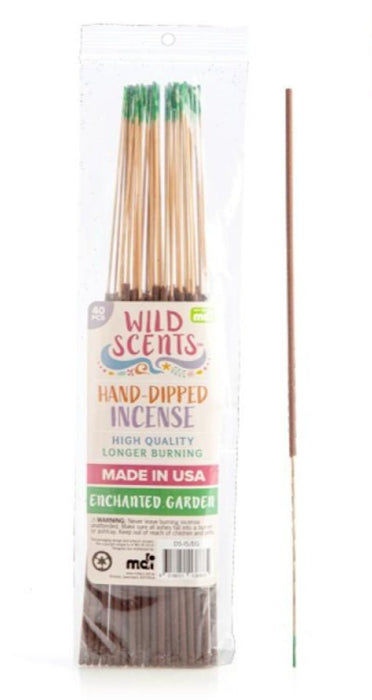 Wild Scents Incense Enchanted Garden - Dusty Rose Essentials