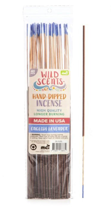 Wild Scents Incense English Lavender - Dusty Rose Essentials