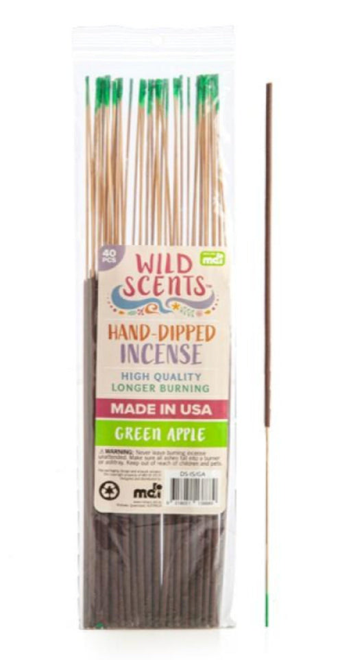 Wild Scents Incense Green Apple - Dusty Rose Essentials
