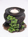 Witches Cauldron Tealight Candle Holder - Dusty Rose Essentials