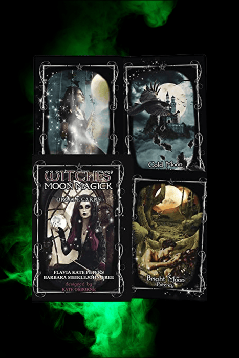 Witches' Moon Magick Oracle Cards - Dusty Rose Essentials