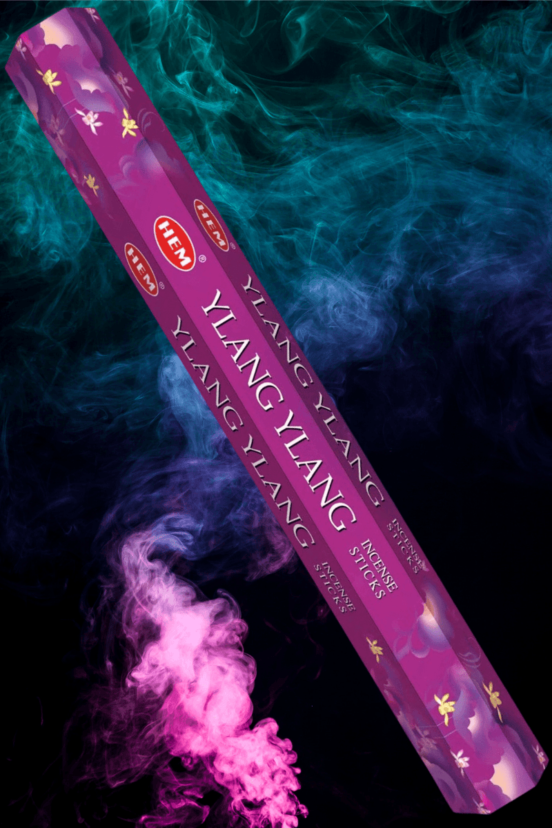 Ylang Ylang Incense Sticks : HEM 20 Sticks - Dusty Rose Essentials